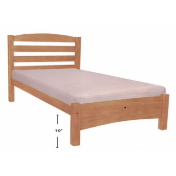 Wooden Bed WB1109 (Available in 2 Colors)
